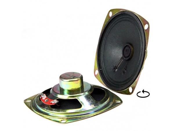 d=78мм 0.5W-8 Ом 78х78х25 динамик с креплением