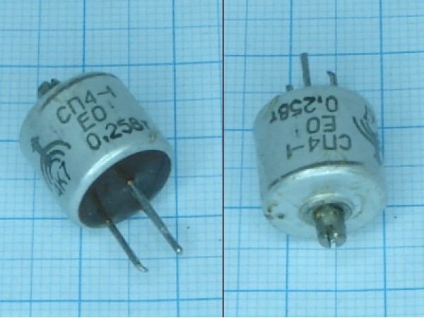 Резистор 4,7 кОм СП4-1в-0,25Вт ВС2