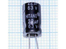 Конд.22/63V 0611 +85°C ECR
