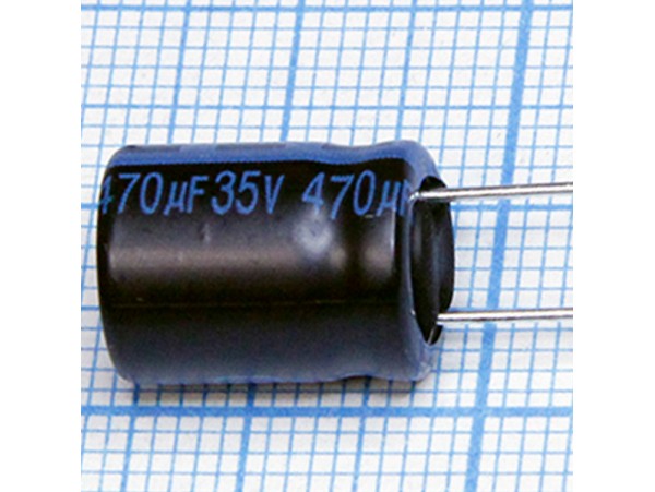 Конд.470/35V 1013 +105°C Jamicon