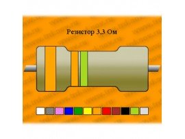 Резистор-17-3,3 Ом