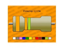 Резистор-11-3,3 Ом