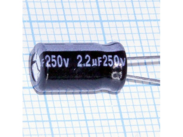 Конд.2,2/200V 0611 +85°C
