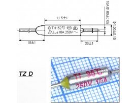 TZ D-095-10А Термопредохранитель