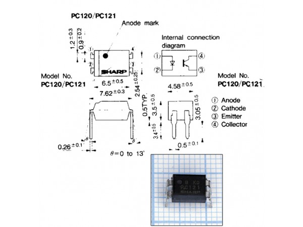 PC121 Оптопара