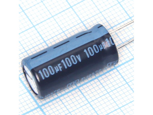 Конд.100/100V 1020 +105°C TK Jamicon