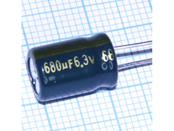 Конд.680/6,3V 0811 Jamicon