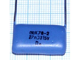 Конд.0,027/315V К78-2