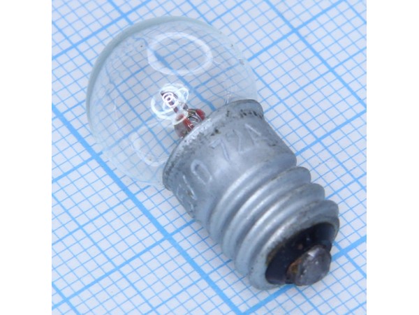 Лампа 2,5V 0,72A E10