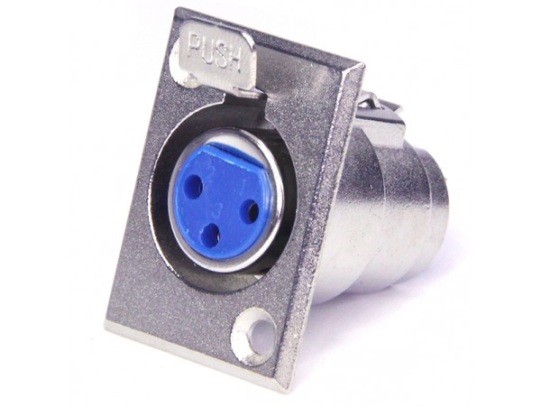XLR-3FC Розетка 3к.на блок микрофонная