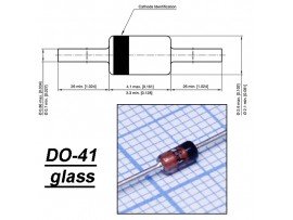 1N4729A (Стабил. 3,6V/1W)