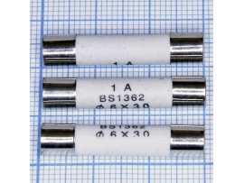 Пред.1,0А (d=6;L=30) керамика