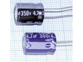 Конд.4,7/350V 1013 +85C