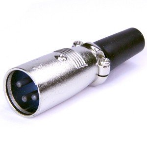 XLR-3MCL Вилка 3к.на кабель микр.