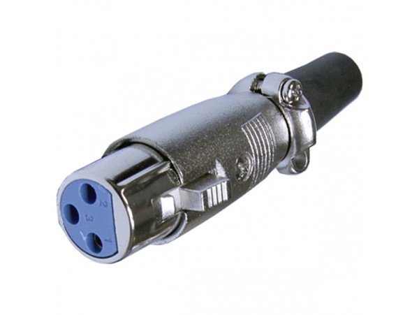 XLR-3FCL Розетка 3к.на кабель микр.