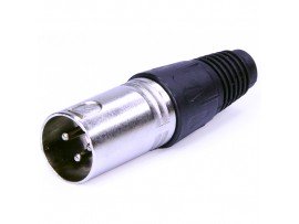 XLR-3M Вилка 3к.на кабель микрофонная