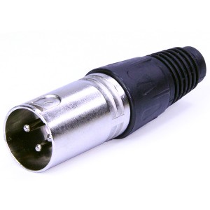 XLR-3M Вилка 3к.на кабель микрофонная