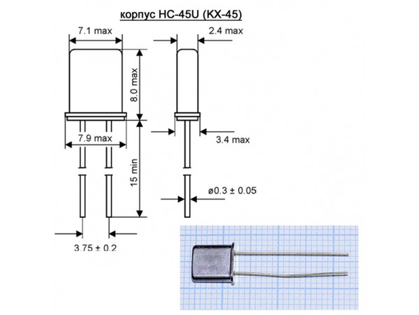 КВАРЦ 10,142 МГц