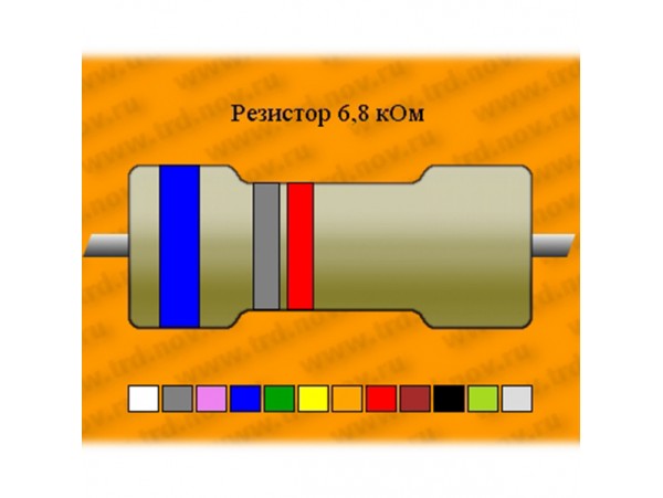 Резистор-10-6,8 кОм С5-35В