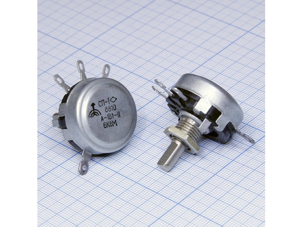 Резистор 6,8 кОм под гайку СП1-1-А ВС3-20