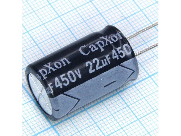 Конд.22/450V 1626 105°С CapXon