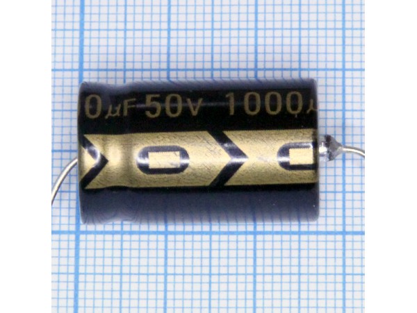 Конд.1000/50V(аксиал)