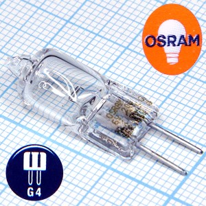 Лампа 6V20W КГМ G4 64250 Osram