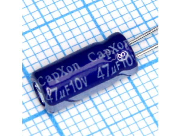 Конд.47/10V 0511 +85°C GS