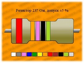 Резистор-0,5-237 Ом С2-29