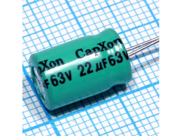 Конд.22/63V 0812 NPL +85°C