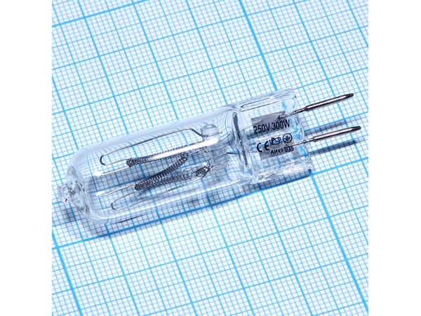 Лампа 220V 300W G6.35 КГМ