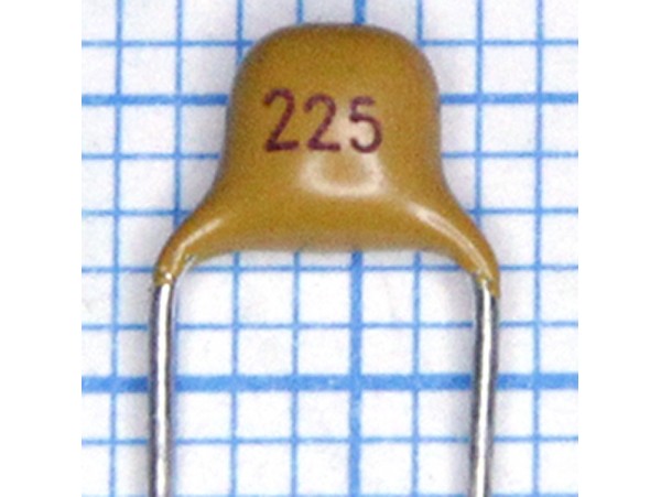 Конденсатор Y5V 2,2µF +80-20% керам.имп. 50V