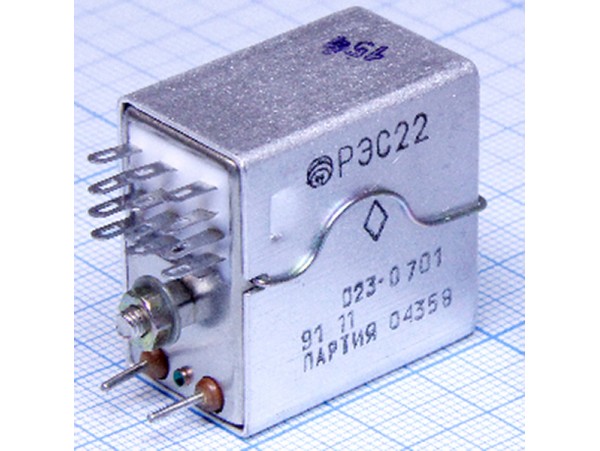 РЭС22 0701(24V/20mA) Реле