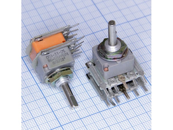 Резистор СП3-33-25-0.125Вт 100 кОм (с тонкомп.)