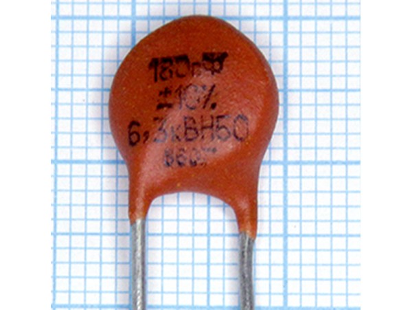 Конденсатор 180p/6,3kV К15-5
