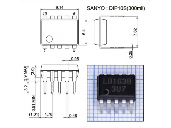 LB1638   DIP10S