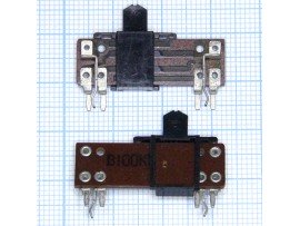 Резистор 100к полз. L=30 верт. стерео