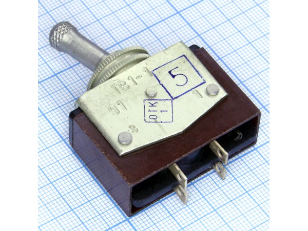 Тумблер ТВ1-1 5А/220V