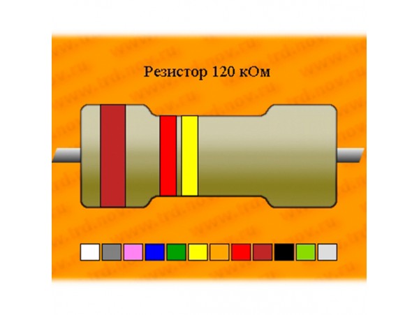 Резистор-0,125-120 кОм