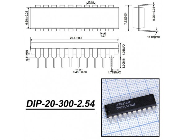 DM74LS374N