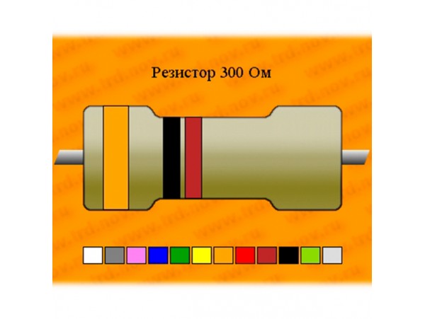 Резистор-0,25-300 Ом