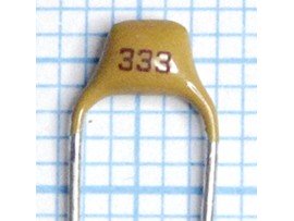 Конденсатор Y5V 0,033µF +80-20%керам.имп. 50V