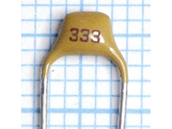 Конденсатор Y5V 0,033µF +80-20%керам.имп. 50V