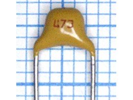 Конденсатор Y5V 0,047µF +80-20% керамика импорт 50В