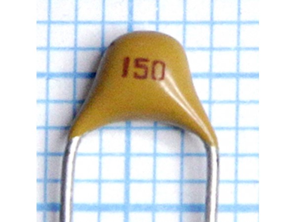 Конденсатор NPO 15пф 5% керамика импорт 50В