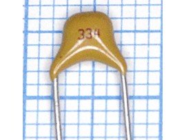 Конденсатор Y5V 0,33µF +80-20% керамика импорт