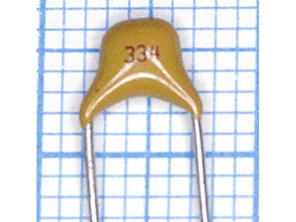 Конденсатор Y5V 0,33µF +80-20% керамика импорт