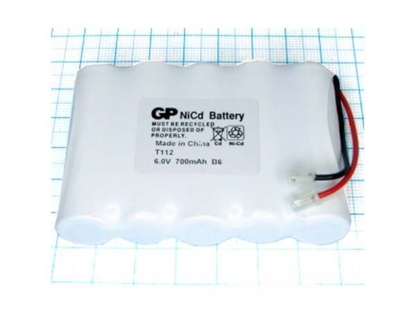 Аккумулятор 6V/800 T-112 (5*d=14;L=48)