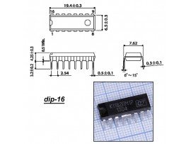 К1182ПМ1Р DIP16