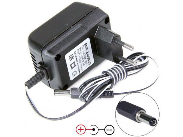 БП ~9V/0,2A БПП-3-09020 блок питания  2,1/5,5